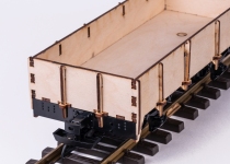 LGB 41035 - G - Hochbordwagen mit Holzaufbau - Bausatz